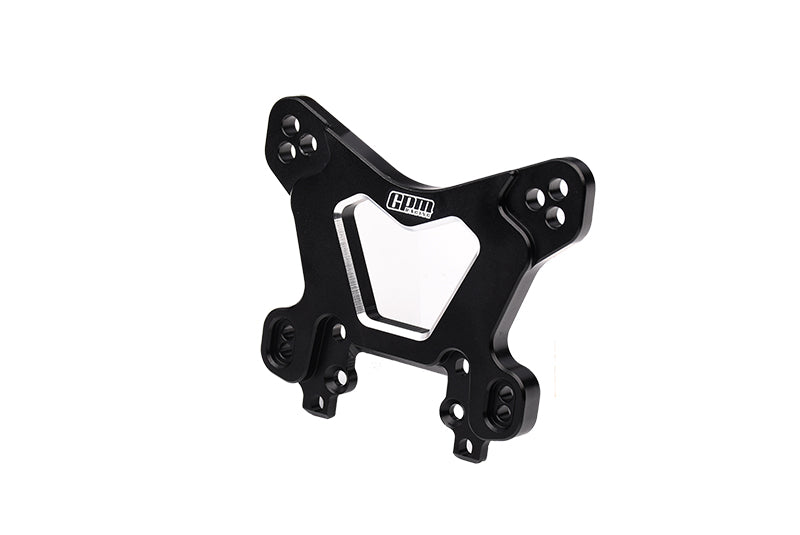 Aluminum 7075 Alloy Front Damper Plate For LOSI 1/8 8IGHT-XE 4X4 Sensored Brushless Racing Buggy RTR-LOS04018 Upgrade Parts - Black