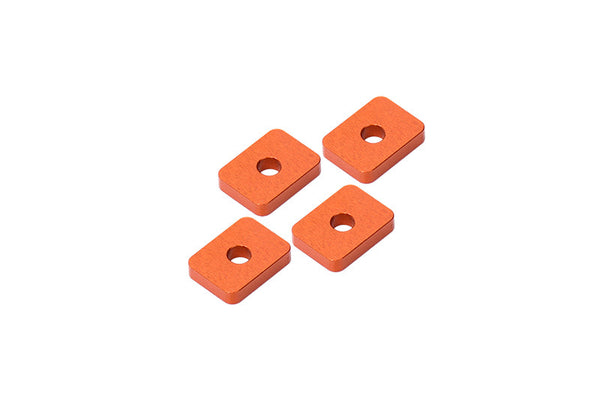 Aluminum 7075 Alloy Anodized With Hardening Differential Gear Spacers For Traxxas 1:5 XRT 8S / X Maxx 6S 8S / X Maxx Ultimate 8S / XRT Ultimate 8S Upgrades - Orange