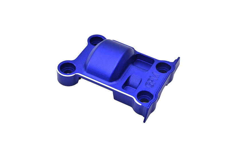 Aluminum 7075 Alloy Rear Gear Cover For Traxxas 1:5 X Maxx 6S-77076-4 / X MAXX 8S-77086-4 / XRT 8S-78086-4 / XRT Ultimate 8S-78097-4 / X Maxx Ultimate 8S-77097-4 Monster Truck Upgrades - Blue