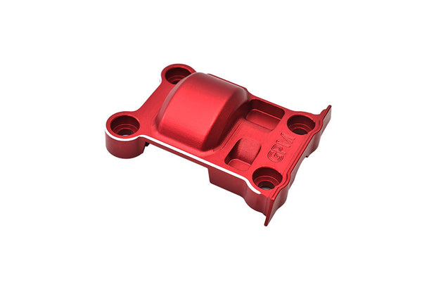 Aluminum 7075 Alloy Rear Gear Cover For Traxxas 1:5 X Maxx 6S-77076-4 / X MAXX 8S-77086-4 / XRT 8S-78086-4 / XRT Ultimate 8S-78097-4 / X Maxx Ultimate 8S-77097-4 Monster Truck Upgrades - Red