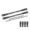 4140 Carbon Steel Adjustable Front Steering Toe Links 185-190mm For Traxxas 1/6 XRT 8S Ultimate 8S X-Maxx Wide kit