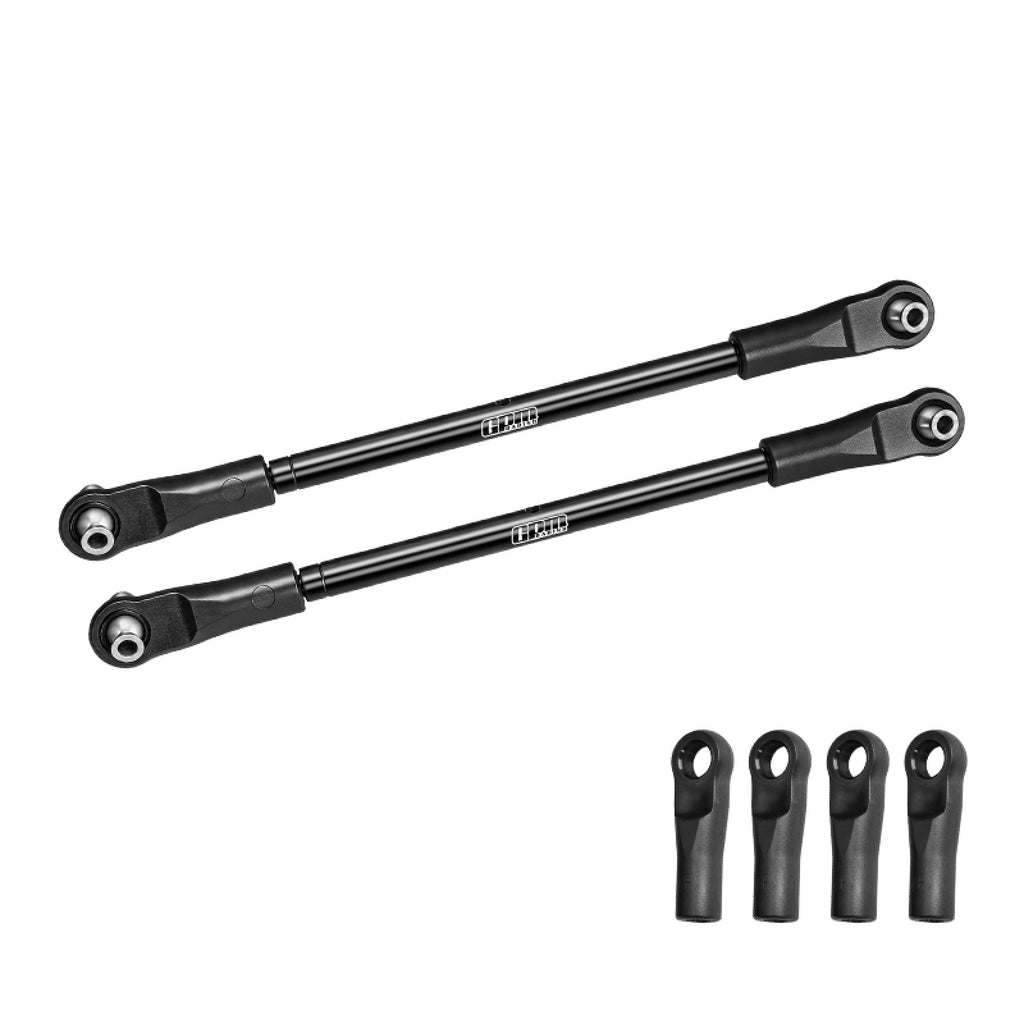 4140 Carbon Steel Adjustable Front Steering Toe Links 185-190mm For Traxxas 1/6 XRT 8S Ultimate 8S X-Maxx Wide kit 