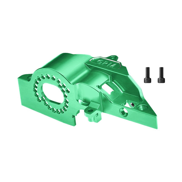 Aluminum 7075 Alloy Integrated Motor Base (Original) For Traxxas 1:16 Mini XRT 3S / Mini Maxx Monster Truck Upgrades - Green