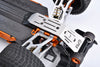 Stainless Steel Bearing Wheelie Bar For Traxxas 1:16 Mini Maxx / Mini XRT 3S Monster Truck Upgrades - Silver