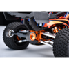 Aluminum 7075-T6 Alloy Wheelie Bar Wheel & Bearing For Traxxas Mini XRT VXL 3S / Mini Maxx Monster Truck Upgrades - Blue