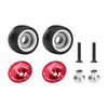 Aluminum 7075-T6 Alloy Wheelie Bar Wheel & Bearing For Traxxas Mini XRT VXL 3S / Mini Maxx Monster Truck Upgrades - Red