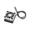 Aluminum 6061-T6 Alloy Esc High Speed Cooling Fan 20000 RPM (BL-2S: 3383 and Velineon VXL-3S: 3355R) For Traxxas 1:16 Mini XRT / Mini Maxx / 1:8 Jato 4X4 / 1:10 Slash Mudboss / Ford Fiesta ST Rally - Silver