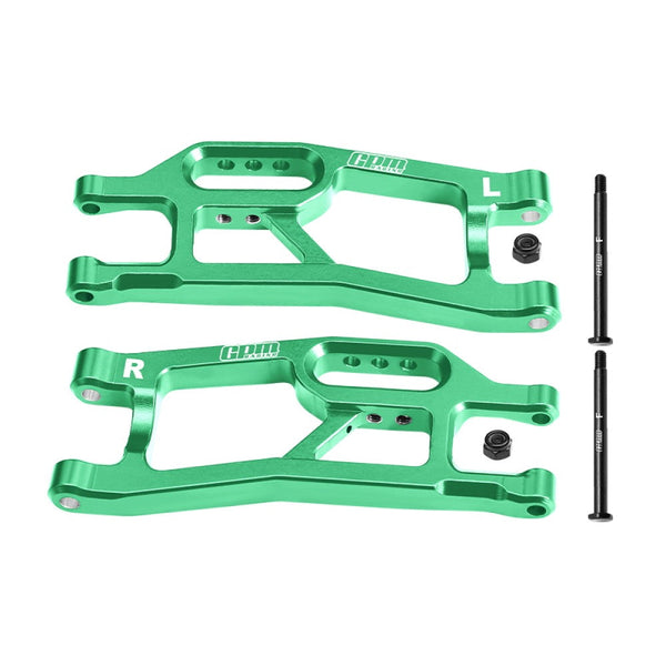 Aluminum 7075 Front Lower Suspension Arms For Traxxas 1/16 Mini XRT VXL-3S 108076-1 Monster Truck Upgrades - Green