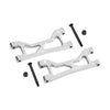 Aluminum 7075 Alloy Rear Upper Suspension Arms For Traxxas 1/16 Mini XRT VXL-3S 108076-1 Monster Truck Upgrades - Silver