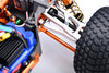 Aluminum 7075-T6 Alloy Front Steering Toe Links For Traxxas 1/16 Mini XRT VXL-3S 108076-1 Monster Truck Upgrades - Silver