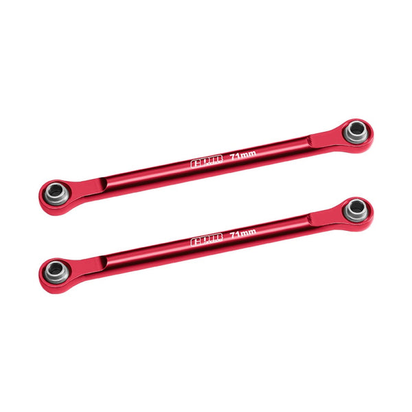 Aluminum 7075-T6 Alloy Front Steering Toe Links For Traxxas 1/16 Mini XRT VXL-3S 108076-1 Monster Truck Upgrades - Red