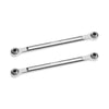 Aluminum 7075-T6 Alloy Front Steering Toe Links For Traxxas 1/16 Mini XRT VXL-3S 108076-1 Monster Truck Upgrades - Silver