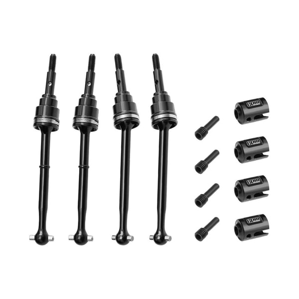 4140 Carbon Steel Front & Rear Driveshafts And Drive Cups For Traxxas 1/16 Mini XRT 3S-108076-1 Monster Truck Upgrades 