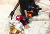 Traxxas TRX-4 Trail Defender Crawler / TRX-6 Mercedes-Benz G63 Aluminum Adjustable Front C Hub - 1Pr Set Silver