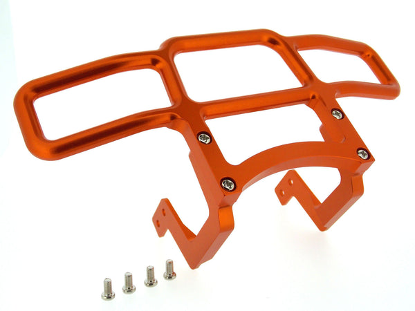 Tamiya Ford F350 High-Lift Aluminum Front Bumper - 3Pcs Set Orange