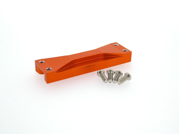 Tamiya Ford F350 High-Lift Aluminum Rear Support - 1Pc Set Orange