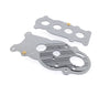 Tamiya Ford F350 High-Lift Aluminum Gear Box Plate - 2Pcs Gray Silver