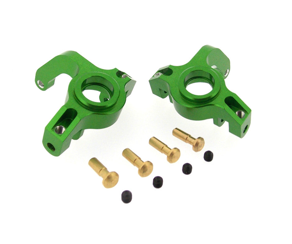Axial EXO Aluminum Front Knuckle Arm - 1Pr Set Green