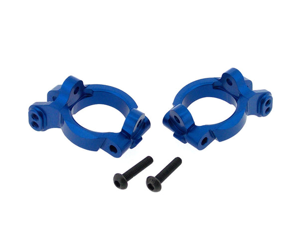 Axial EXO & Yeti Aluminum Front C-Hub - 1Pr Set Blue