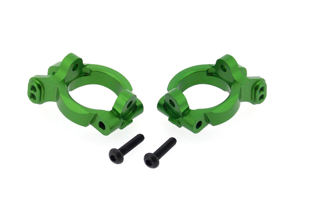 Axial EXO & Yeti Aluminum Front C-Hub - 1Pr Set Green