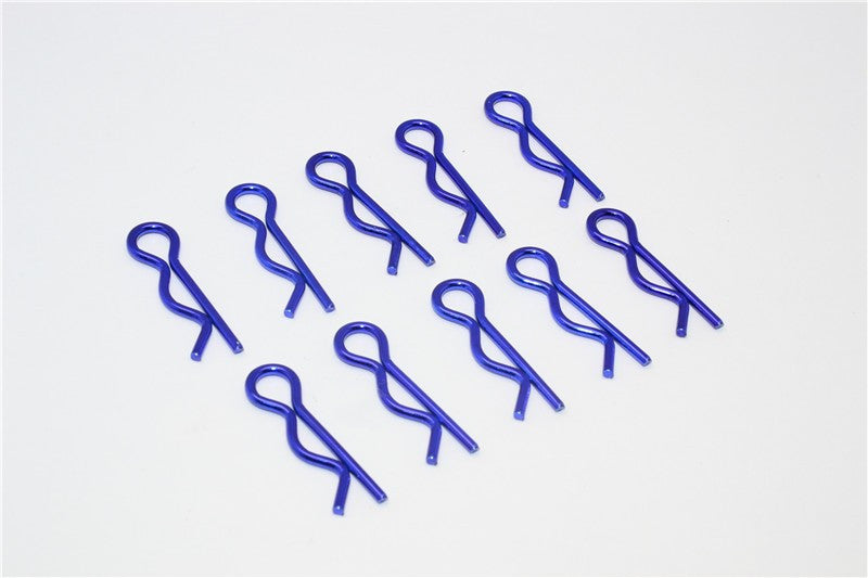 Big Flu Bodu Clip Set - 10Pcs Blue
