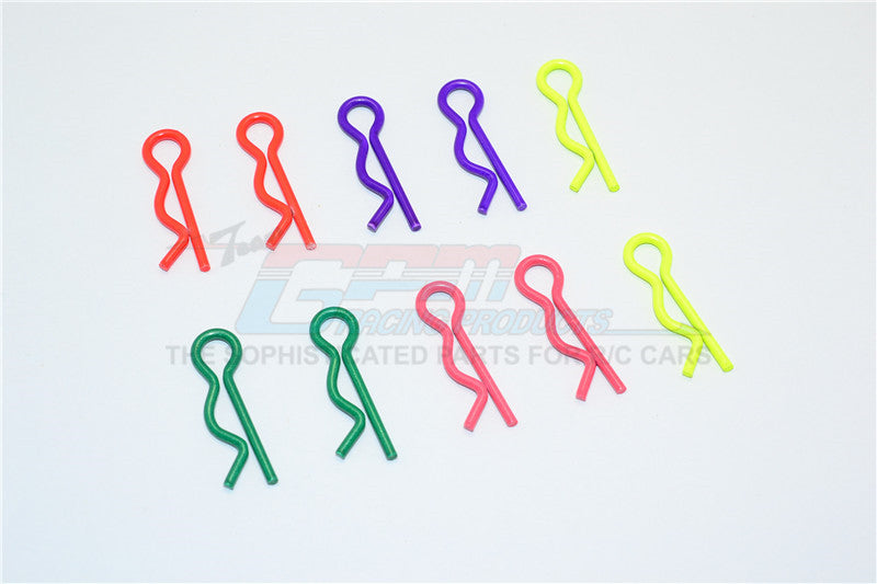 Big Flu Bodu Clip Set (Mixed Color) - 10Pcs