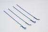 Long Flu Body Clip Set (Stick Length Of 100mm) - 4Pcs Blue