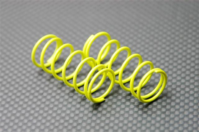 1.2mm (Length 38mm) Coil Spring - 1Pr Yellow - JTeamhobbies