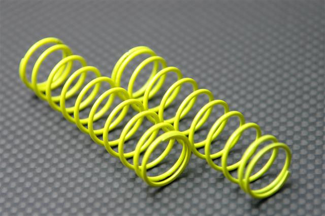 1.2mm (Length 58mm) Coil Spring - 1Pr Yellow - JTeamhobbies