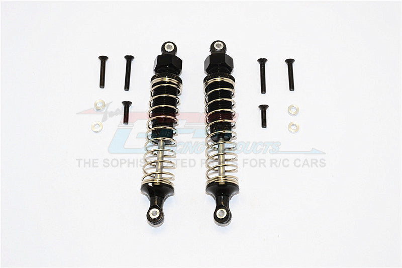 Off Road - Plastic Ball Top Damper  (95mm) With Dust-Proof Black Plastic  Cover & Washers & Screws - 1Pr Set Black