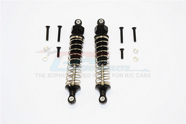 Off Road - Plastic Ball Top Damper  (95mm) With Dust-Proof Black Plastic  Cover & Washers & Screws - 1Pr Set Black