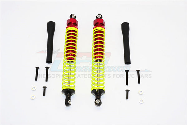 Off Road - Plastic Ball Top Damper (125mm) - 1Pr Set Red