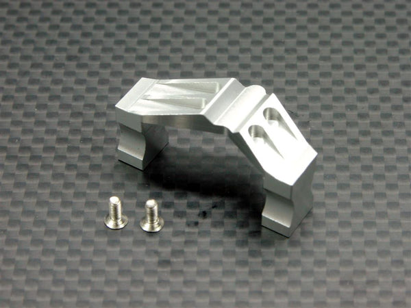 Team Associated RC18T Aluminum Servo Mount With Heatsink & Screws - 1Pc Set Silver