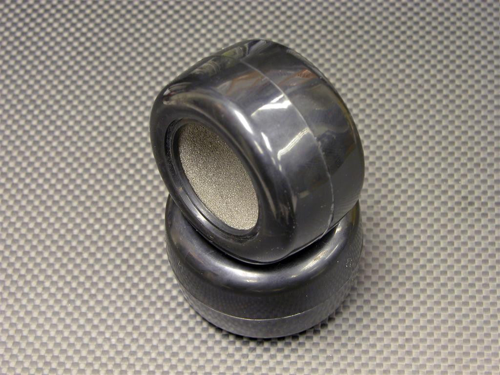 Team Associated RC18T Front Rubber Standard Slick Tires With Insert (30 Deg) - 1Pr