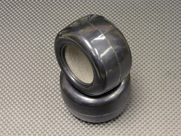 Team Associated RC18T Front Rubber Standard Slick Tires With Insert (30 Deg) - 1Pr