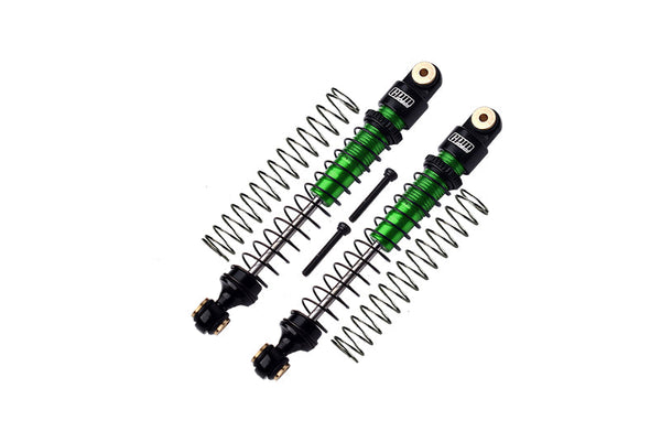Aluminum 6061-T6 Front Or Rear Dampers 49mm For Axial 1/24 AX24 XC-1 4WS Crawler Brushed RTR AXI00003 Upgrades - Green