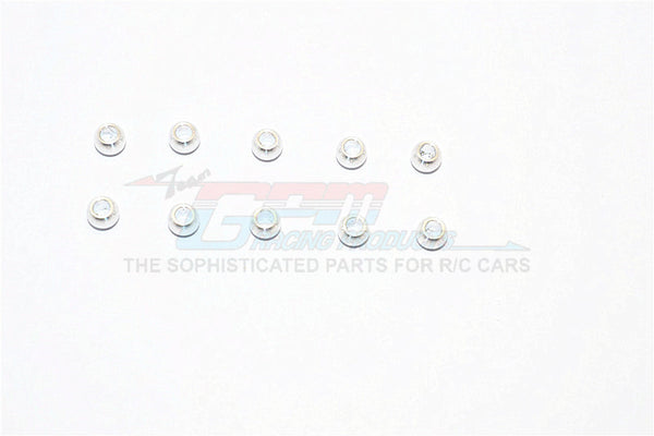 Aluminum 5.8mm Balls Of 3mm Hole And 4.5mm Long - 10Pcs Silver - JTeamhobbies