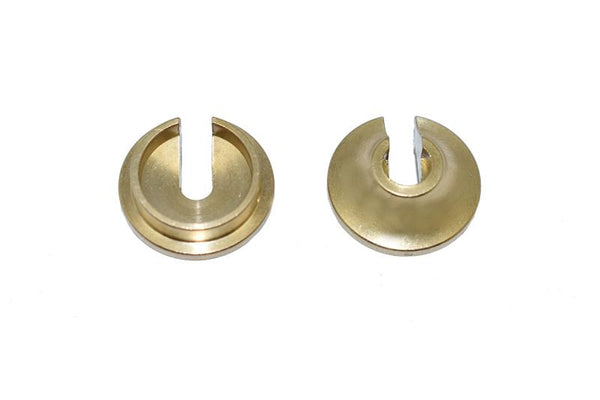 Rc Car Brass Spacer For 14mm Diameter Shock Absorber (Open Ring) - 2Pc Set