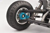 4140 Medium Carbon Steel Front Freewheel Axle Set For Tamiya 1:10 R/C 58719 BBX BB-01 Upgrade Parts
