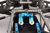 Aluminium 7075 Steering Assembly For Tamiya 1:10 R/C 58719 BBX BB-01 Upgrade Parts - Sky Blue