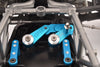 Aluminium 7075 Steering Assembly For Tamiya 1:10 R/C 58719 BBX BB-01 Upgrade Parts - Sky Blue