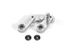 Aluminium 7075 Steering Assembly For Tamiya 1:10 R/C 58719 BBX BB-01 Upgrade Parts - Silver