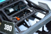 Body Clips + Aluminum Mount For 1/10 To 1/18 Models - 6Pcs Set Orange