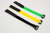 Battery Colorful Magic Cable Tie (W:2Cm L:30Cm) - 1Pr Yellow
