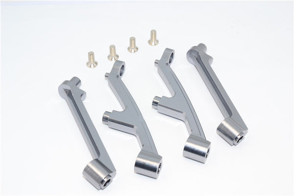HPI Baja 5B RTR, 5B SS, 5T Aluminum Front Shock Tower Support - 1Set Gray Silver