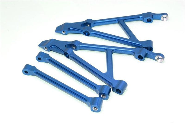 HPI Baja 5B RTR, 5B SS, 5T Aluminum Rear Shock Tower Support - 1 Set Blue