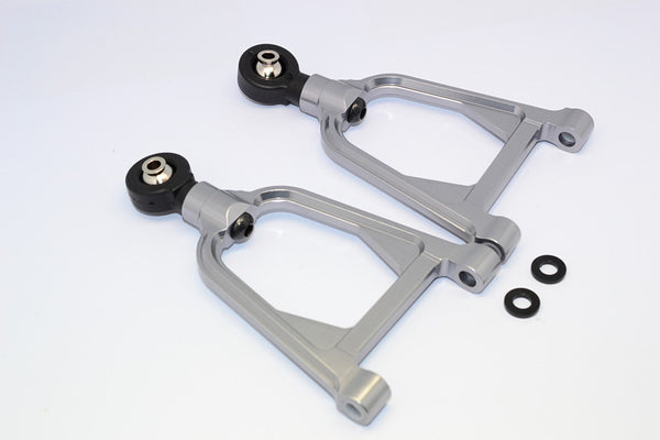 HPI Baja 5B RTR, 5B SS, 5T Aluminum Front Upper Arm - 1Pr Gray Silver