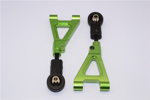 HPI Baja 5B RTR, 5B SS, 5T Aluminum Rear Upper Arm - 1Pr Green