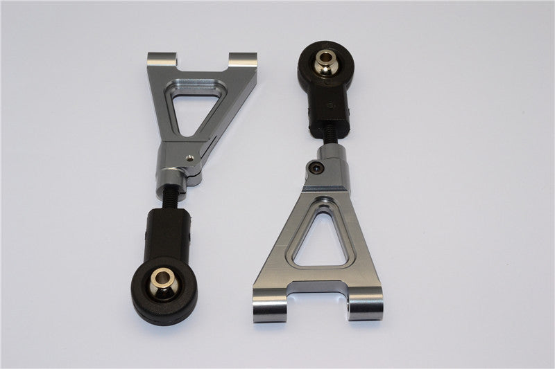 HPI Baja 5B Aluminum Rear Lower Arm Upgrade - 1Pr Gray Silver For 5B RTR, 5B SS, 5T