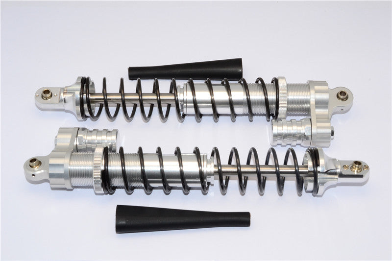 HPI Baja 5B RTR, 5B SS, 5T Aluminum Front L-Shape Dampers-1Pr Adjustable Design With Piggy Back Length: 186mm Silver